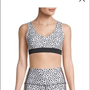 W.I.T.H. Wear it to Heart Star Sports Bra Large